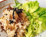 Hình bước làm 5 của món Cơm Chiên Rong Biển