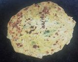 A picture of step 4 of Dudhi Thepla.