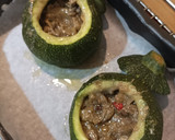 Foto del paso 4 de la receta: Calabacín relleno de boletus y Cabrales