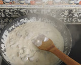 Foto del paso 9 de la receta: Spaguettis con salsa de champiñones y camembert 🧀🍄