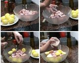 Foto del paso 1 de la receta: Costillas con patatas en freidora de aire