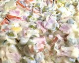 A picture of step 4 of Russian Salad or Olivier Potato Salad (Салат Оливье).