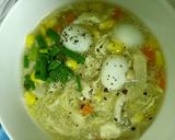 Hình bước làm 5 của món Soup gà
