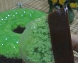 Foto langkah ke 5 dari resep Puding lumut lapis coklat.