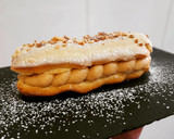 Foto del paso 11 de la receta: Eclairs de crema de turrón