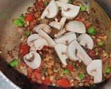 A picture of step 3 of Mixed Sprouts Healthy Pulao.