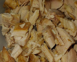 Foto del paso 2 de la receta: Arròs melos con bacallà, lechona i Gambón
