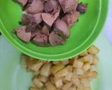Foto langkah ke 2 dari resep Sambal Goreng Hati Ayam.