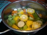 Canh rau củ chay