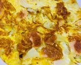 Foto langkah ke 7 dari resep Omelette Sosis Keju.