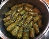 Foto del paso 10 de la receta: Hojas de parra rellenas con mix de carne y arroz Bomba