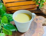 Foto langkah ke 5 dari resep Teh Tarik Creamy Matcha.