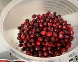Une image de l'étape 1 de Flan pâtissier aux fruits rouges et cranberries.
