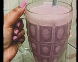 A picture of step 1 of Blueberry Smoothie.