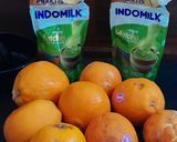 Foto langkah ke 1 dari resep Orange & Milky Matcha Pudding in Cup.