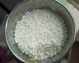 A picture of step 1 of Sago Flour Rolls.