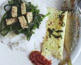 Foto langkah ke 4 dari resep Pepes Tahu Kemangi.