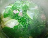 Hình bước làm 3 của món Canh Bầu Nấu Rau Đay