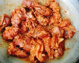 Hình bước làm 2 của món Bò kho dưa