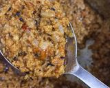 A picture of step 4 of Keema Bhari Hari Mirch...
