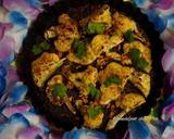 Baked cauliflower topped with parmesan cheese recipe step 2 photo