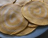 A picture of step 9 of Tri-Flavoured Poori.