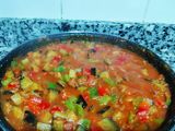 Pisto con huevo
