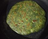 A picture of step 3 of Bathua Paratha.