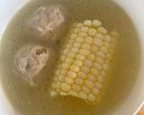 玉米丸子雞湯的食譜步驟4照片