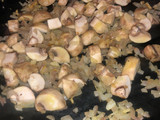 Salsa de bacon y champiñones