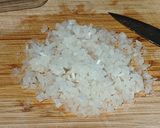 A picture of step 1 of Tuna Mayo Sando.