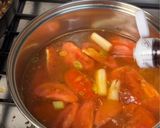 A picture of step 3 of Vietnamese Tomato Egg-drop Soup | Canh Cà Trứng.