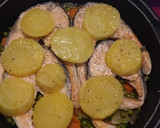 Foto del paso 4 de la receta: Salmón a la jardinera