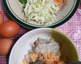 Foto langkah ke 1 dari resep Fuyunghai Udang Ayam.