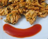 A picture of step 3 of Crispy pakory.