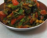 A picture of step 4 of Green onion carrot vegetable.