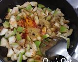 A picture of step 2 of Apple Gourd or Tinday Fry.