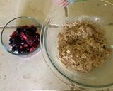 A picture of step 4 of Oatmeal almond berry muffin.