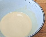 A picture of step 1 of Basic creamy tahini sauce (dip, salads, wraps).