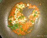 Foto langkah ke 3 dari resep Udang + Kepiting Saos Padang.