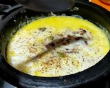 A picture of step 4 of Mango sabudana kheer.