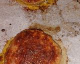 A picture of step 2 of My burger pizza.