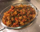 Une image de l'étape 14 de Pommes de terre au fond de veau et légumes du jardin.