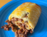 Foto del paso 10 de la receta: Rollo de patata relleno de carne