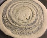 A picture of step 5 of Sabut Green moong oats dosa.