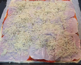 Foto del paso 4 de la receta: Hojaldre de jamón y pavo