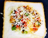 Hình bước làm 3 của món Bánh Mì Lạt Thập Cẩm