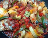 A picture of step 11 of Garden egg sauce with fish.