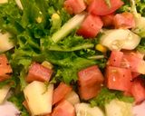 Hình bước làm 2 của món Salad rau củ