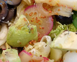 Foto del paso 8 de la receta: Ensalada de vacaciones y amigos 🤠😃